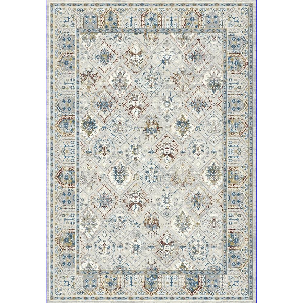 Dynamic Rugs 7464-950 Amara 6 Ft. 7 In. X 9 Ft. 6 In. Rectangle Rug in Grey/Blue
